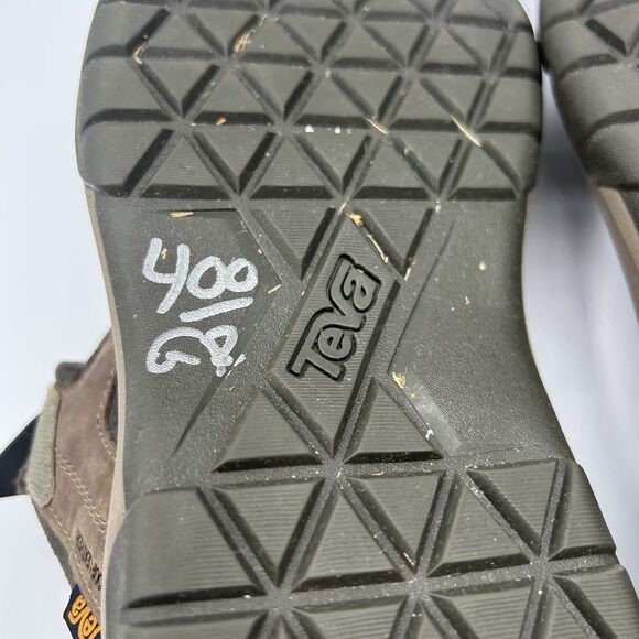 Teva Mens Langdon Sandals Brown 3 Strap Mens Size 9 Waterproof Leather 1015149 - Picture 12 of 13